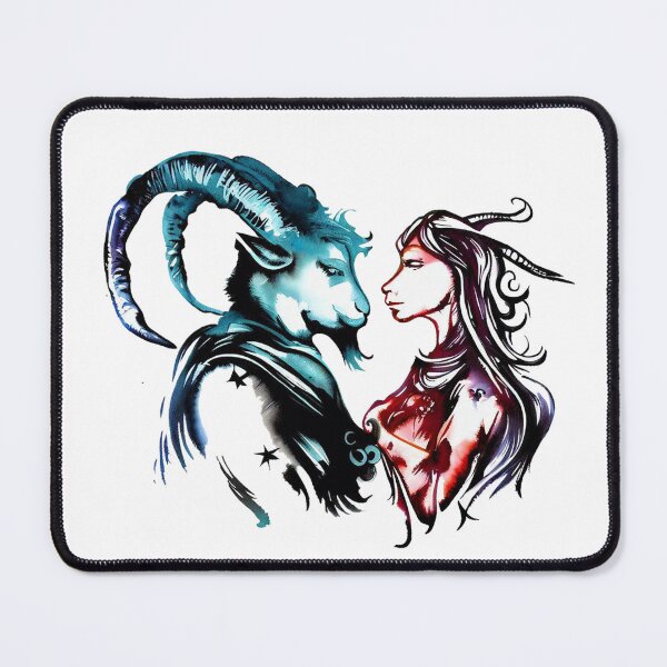 Item preview, Capricorn man and women designed and sold by luckymando.