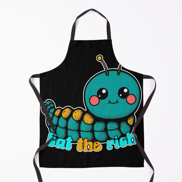 Item preview, Eat The Rich - Beautiful bright funny worm design designed and sold by Bug & Brush.