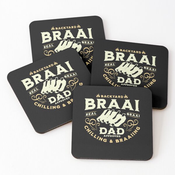 Item preview, Braai, Backyard Braai Real Braai Chilling and Braaiing South African Dad approved designed and sold by Huesoffun.