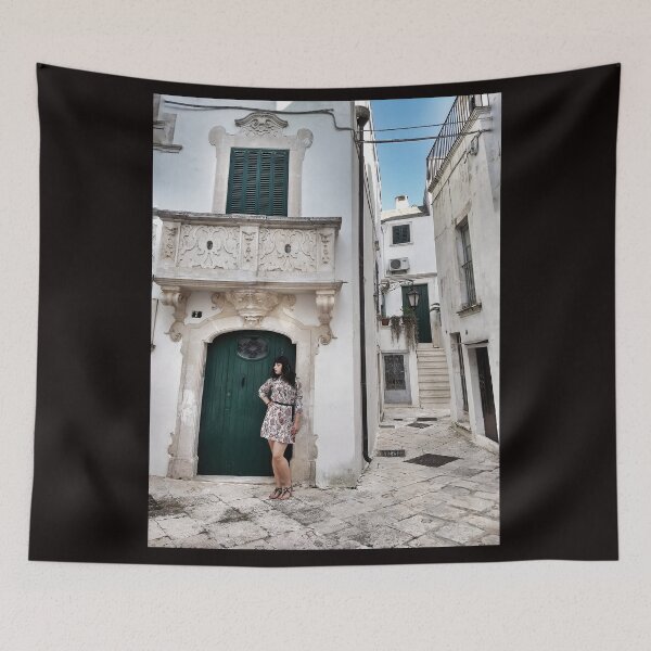 Item preview, Baroque Balcony: A Glimpse into the Heart of Valle d'Itria designed and sold by EpicVistas.