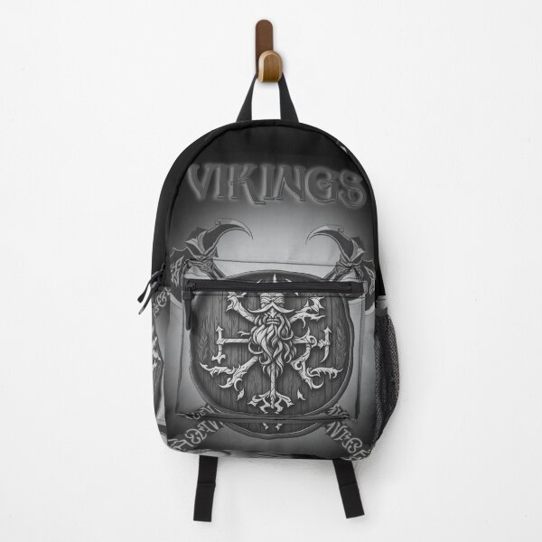 Item preview, Vikings: Shield with two crossed axes with Viking tribal symbols. designed and sold by MonstersVariety.