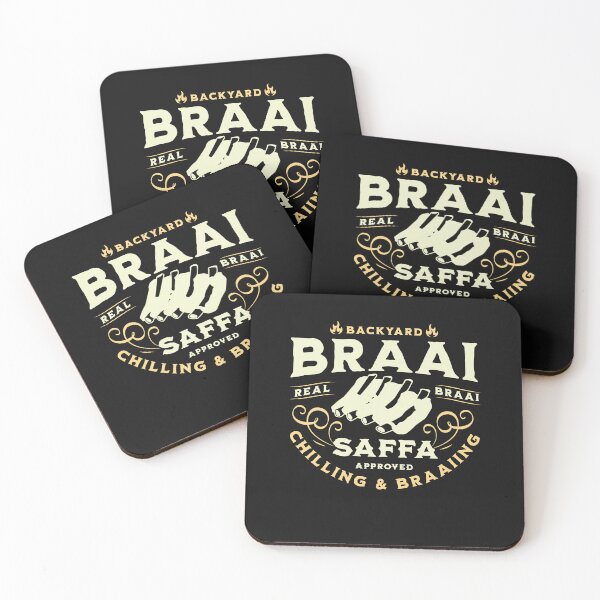 Item preview, Braai Backyard Braai Real Braai Chilling and Braaiing South African Saffa approved designed and sold by Huesoffun.