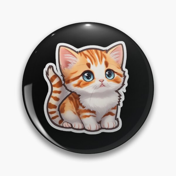 Item preview, Cute and Cuddly Cartoon Cat designed and sold by mdhanim.