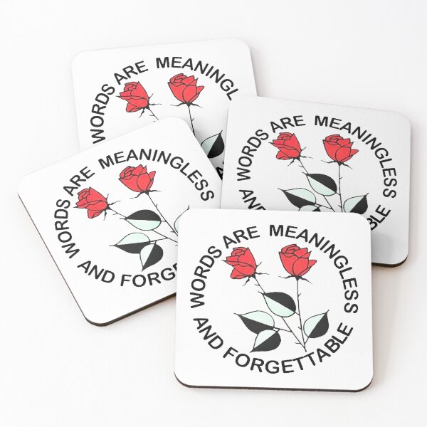 Item preview, Words Are Meaningless And Forgettable designed and sold by LeraVeum.