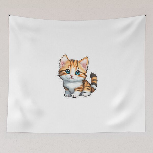 Item preview, Whiskers and Paws - Cartoon Kitty Delight designed and sold by mdhanim.
