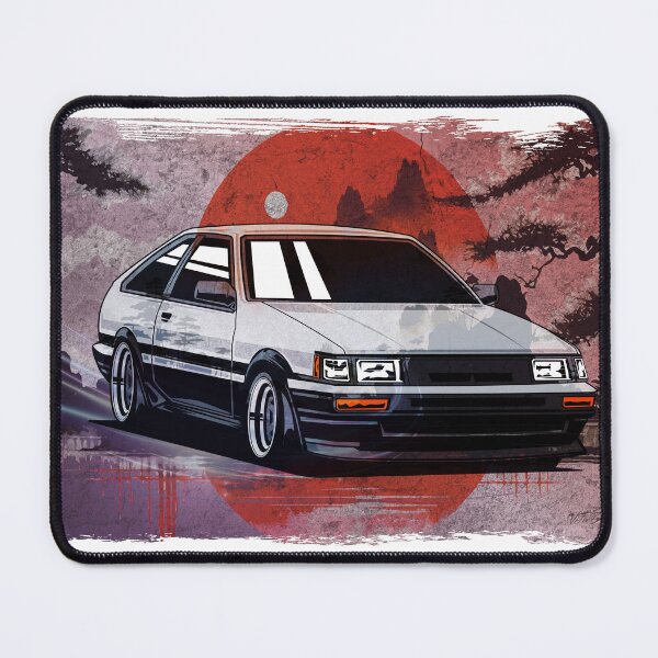 Item preview, AE86 Metal Print for Fans of Japanese Automotive Culture designed and sold by ViTee Design.