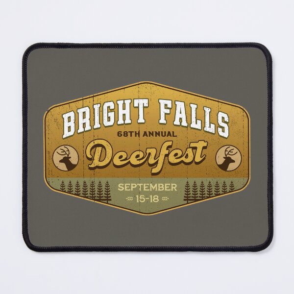Item preview, Deerfest Bright Falls Emblem designed and sold by Lagelantee.