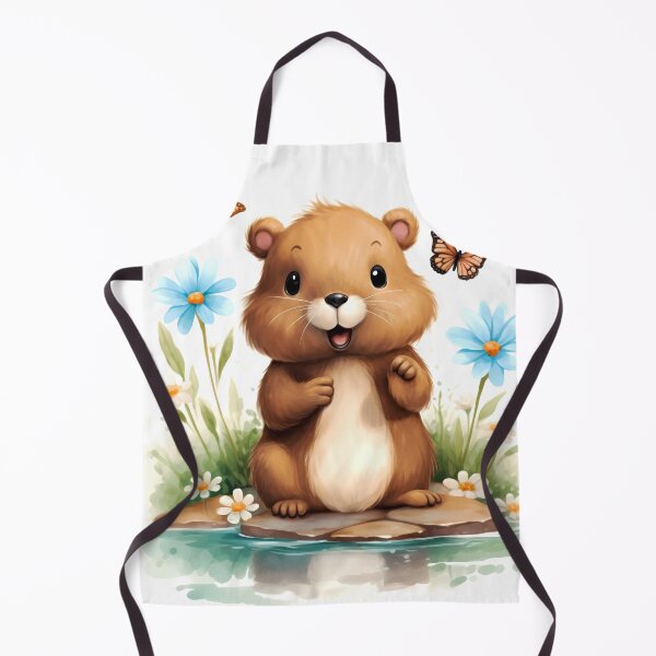 Item preview, Beaver Animal Clipart, European Animal, Continental Fauna Art, European Mammal, Local Wildlife, European Species designed and sold by CoolorPaint.
