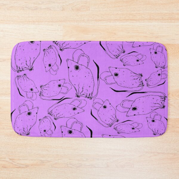 Item preview, BUT MIGHTY BLACK x LIGHT PURPLE RODENT MOUSE  designed and sold by GIVENGRACE.ART.