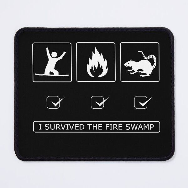 Item preview, Hazards of the fire swamp designed and sold by RobGoodfellow.