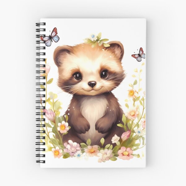 Item preview, European Polecat Animal Clipart, European Animal, Continental Fauna Art, European Mammal, Local Wildlife, European Species designed and sold by CoolorPaint.