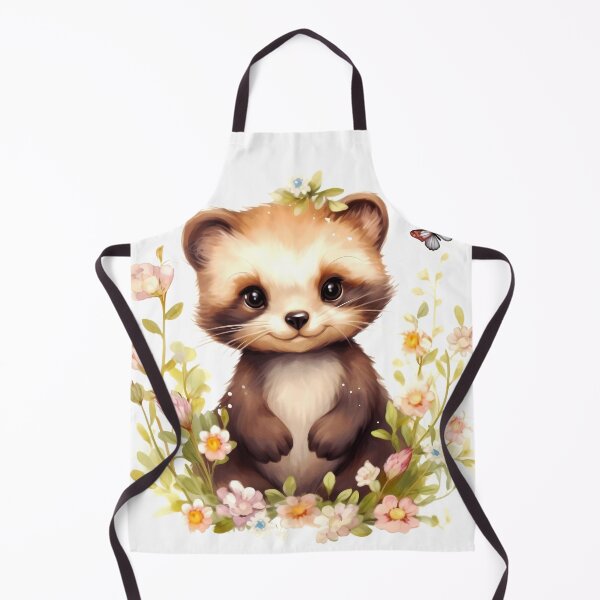 Item preview, European Polecat Animal Clipart, European Animal, Continental Fauna Art, European Mammal, Local Wildlife, European Species designed and sold by CoolorPaint.