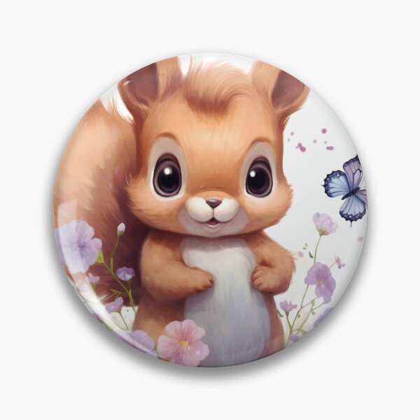 Artikelvorschau, Squirrel Animal Clipart, European Animal, Continental Fauna Art, European Mammal, Local Wildlife, European Species entworfen und verkauft von CoolorPaint.