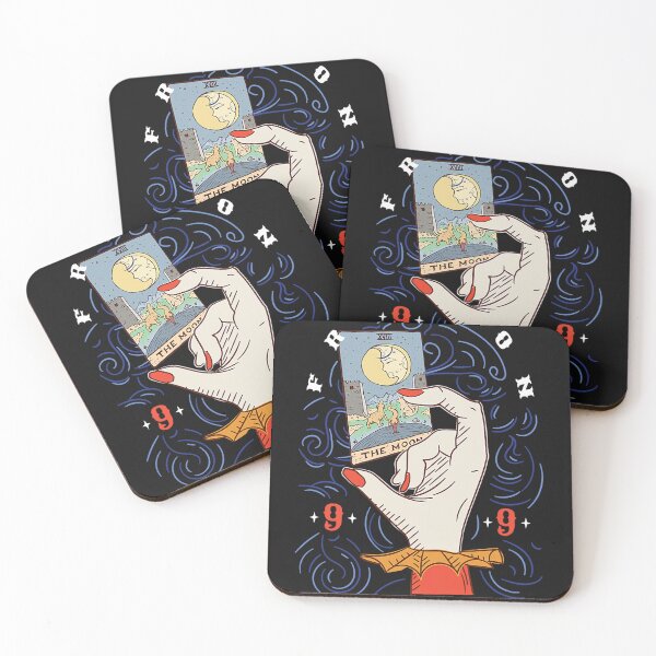 Artikelvorschau, Tarot und Numerologie Mondkartendeck Esoterische Kunst entworfen und verkauft von PaucekEstevan.