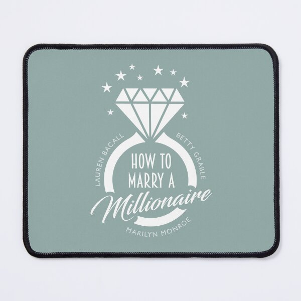 Item preview, How To Marry A Millionaire - Alternative Movie Poster designed and sold by MoviePosterBoy.