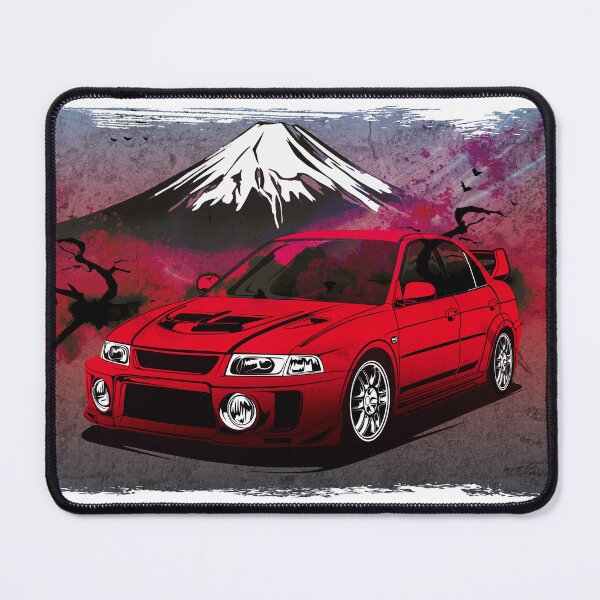 Item preview, EVO VI Metal Print for Fans of Japanese Automotive Culture designed and sold by ViTee Design.