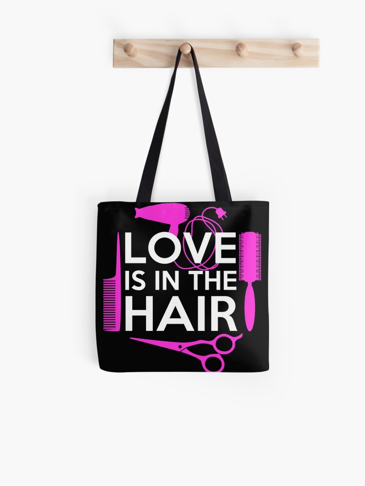 Present For Hairdresser And Hair Lovers Tote Bag By Sylecool