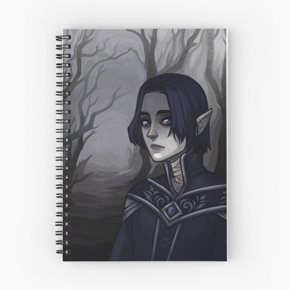 Vista previa del artículo con la obra «Cuaderno de espiral», diseñado y vendido por Rinalllin.