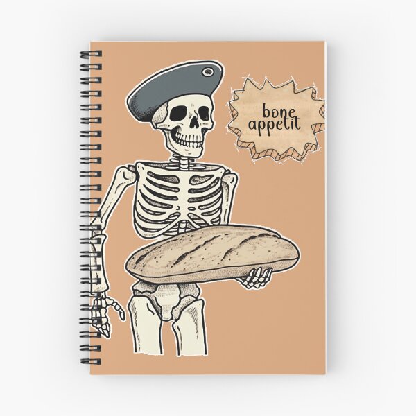 Item preview, Bone Appetit (Bon Appetit) funny chef design designed and sold by Bug & Brush.