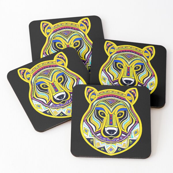 Item preview, Tribal Line Art - Bear designed and sold by unsungshop.