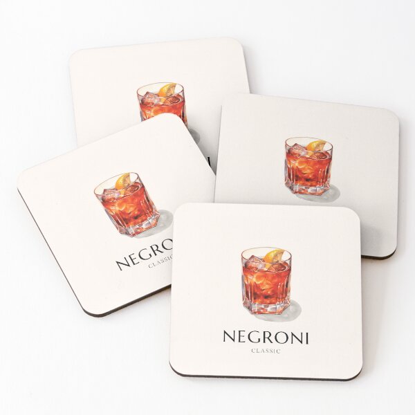 Item preview, Negroni Cocktail designed and sold by MajesticBeasts.