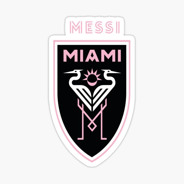 Messi Inter Miami Sticker For Sale By Agari Redbubble