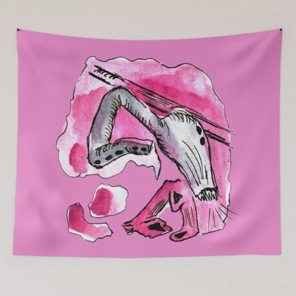 Item preview, Pattern abstract hair dryer, watercolor, fine art designed and sold by janianna.
