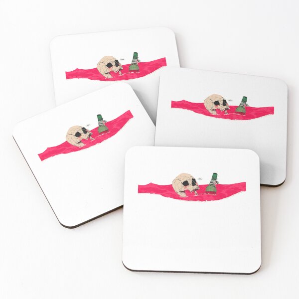 Item preview, Bloody eyes villains skull qotsa red designed and sold by DesignerSatin.