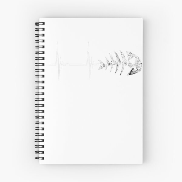 Item preview, Jolly Pirate Fish Heartbeat EKG Pulse designed and sold by DesignerSatin.
