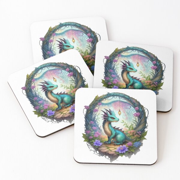 Item preview, A cute little dragon in the secret garden! designed and sold by XZY-Wizard.