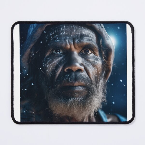 Item preview, Aboriginal Man On A Starry Night designed and sold by whytealistair.