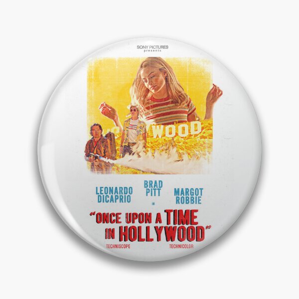 Item preview, Once Upon a Time in Hollywood (2019) retro poster design designed and sold by jackbooks.
