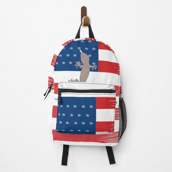 Item preview, Gecko dabbles in America having fun T Shirt. designed and sold by Nesyarat.