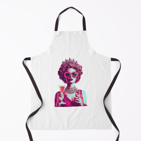 Item preview, Y2K Girly Art, Queen of Funk, Diva with Sunglasses designed and sold by FromAIwithLove.