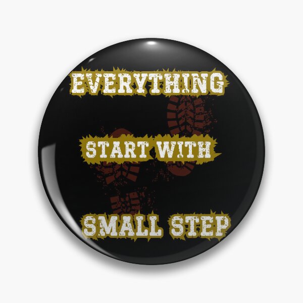 Item preview, Everything start with small step designed and sold by Kuki-shop.