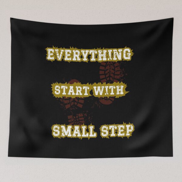 Item preview, Everything start with small step designed and sold by Kuki-shop.