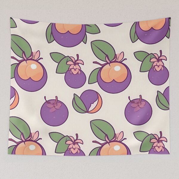 Item preview, Mangosteen not mango not teen designed and sold by StudioThink.