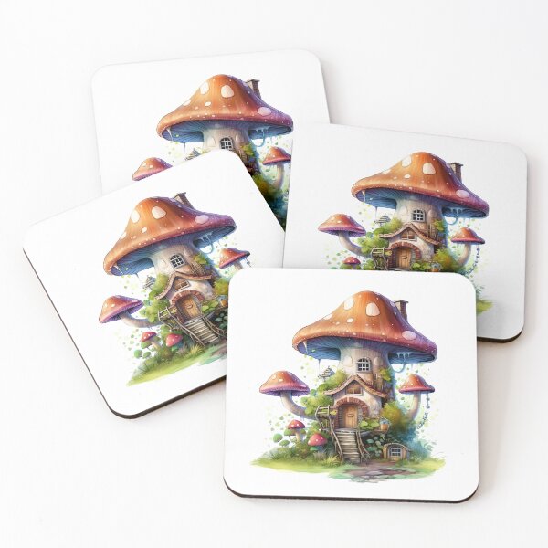 Item preview, mushroom house fantasy home designed and sold by chameleon-crook.