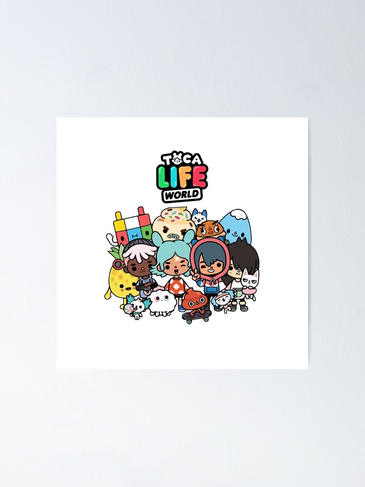 Toca Life World - Toca Boca Poster for Sale by muikjerto