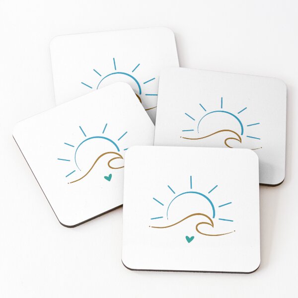 Item preview, Sun Wave Heart Tattoo Inspired designed and sold by CuteTattoo.