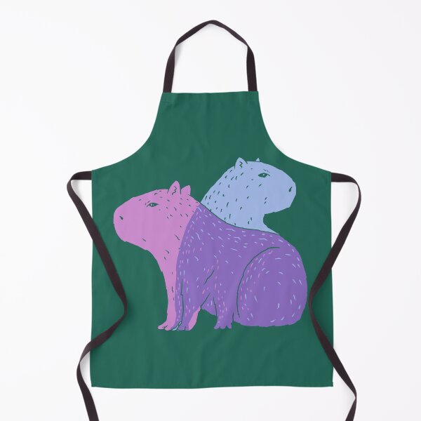 Item preview, Two capybaras designed and sold by PopcornpunkART.