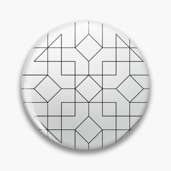 Item preview, Monochrome Mandala Pattern designed and sold by TheMindFuelHQ.