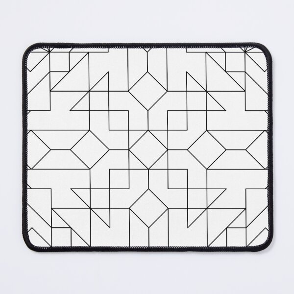 Item preview, Monochrome Mandala Pattern designed and sold by TheMindFuelHQ.