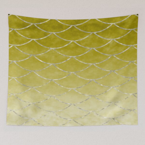 Item preview, Ochre Mermaid Scale designed and sold by HijabieUkhty.