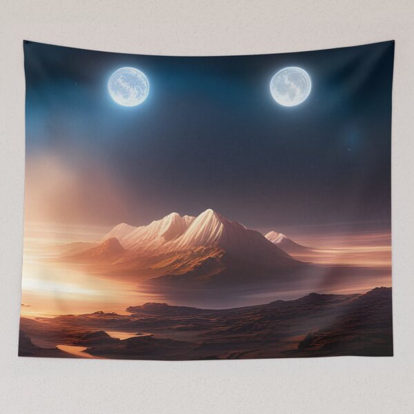 Item preview, Landscape on another planet designed and sold by Typar.