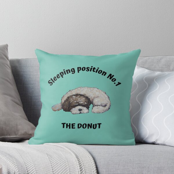 Item preview, Dog sleeping position 1 - the donut designed and sold by kookycomet.
