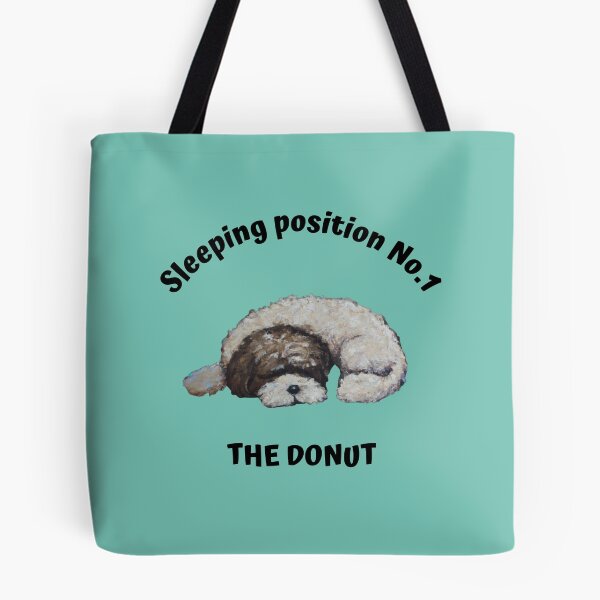 Item preview, Dog sleeping position 1 - the donut designed and sold by kookycomet.