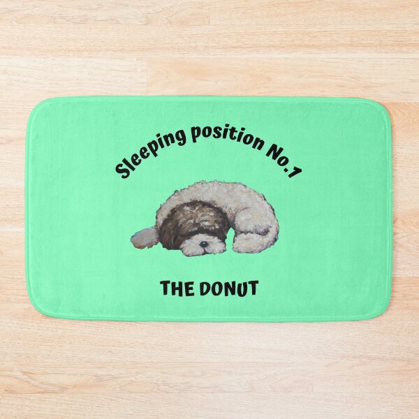 Item preview, Dog sleeping position 1 - the donut designed and sold by kookycomet.