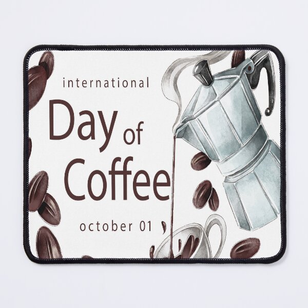 Item preview, day of coffee october designed and sold by Adel Ragab.
