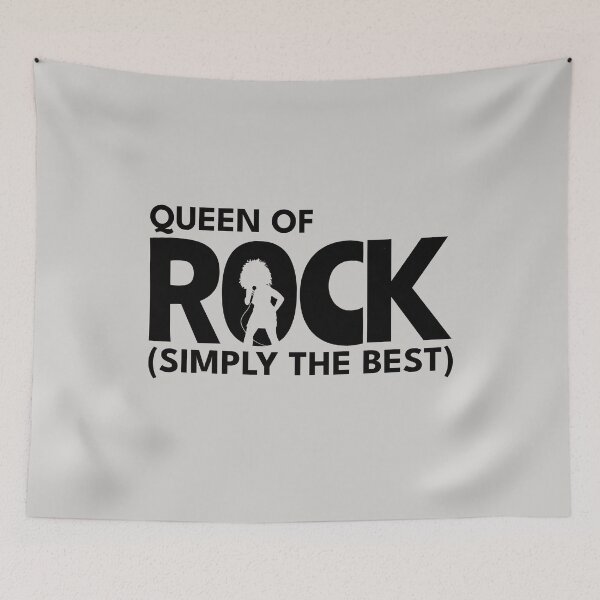 Item preview, Tina Queen of rock & roll singer / Turner silhouette classic music youre sinply the best typography designed and sold by portrait4you.